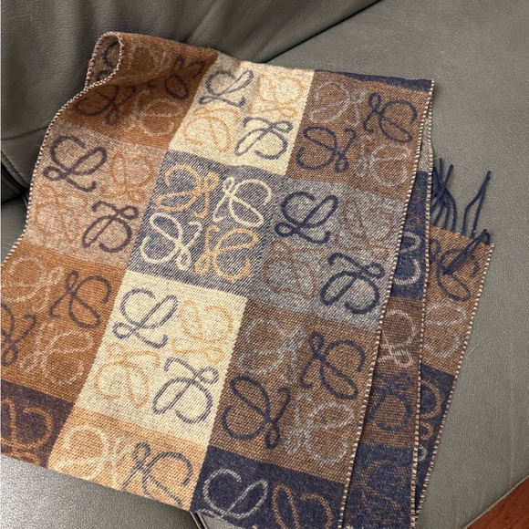 Loewe Multicolor Patterned Scarf - Picture 3 of 3